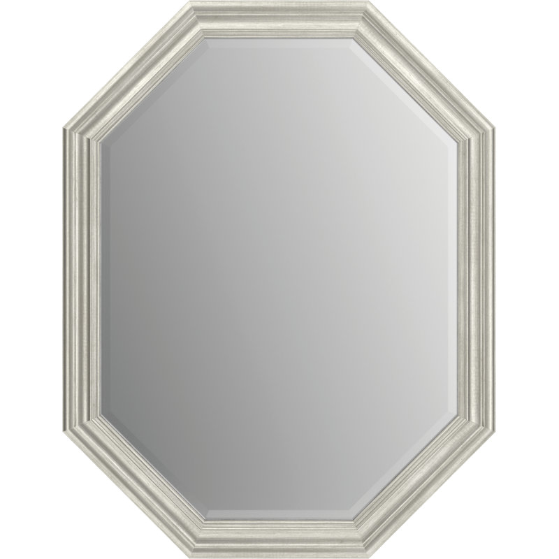 Delta Octagonal Deluxe Modern Beveled Bathroom/Vanity Mirror Wayfair